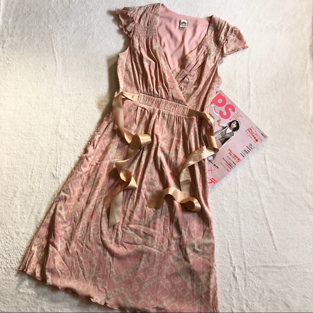 Signature By Sangria Pink Midi Dress
